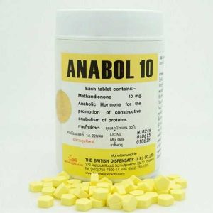 ANABOL 10MG | METHANDIENONE | BRITISH DISPENSARY