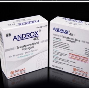 ANDROX 400 | TESTOSTERONE BLEND 400MG/ML X 10X 1ML AMPS | THAIGER PHARMA