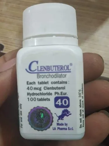 CLENBUTEROL 40MG X 100 TABS | LA PHARMA S.R.L.