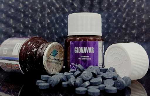 GLONAVAR 10 (OXANDROLONE) 10MG X 100 TABS PER BOTTLE GLOBAL ANABOLIC PHARMA