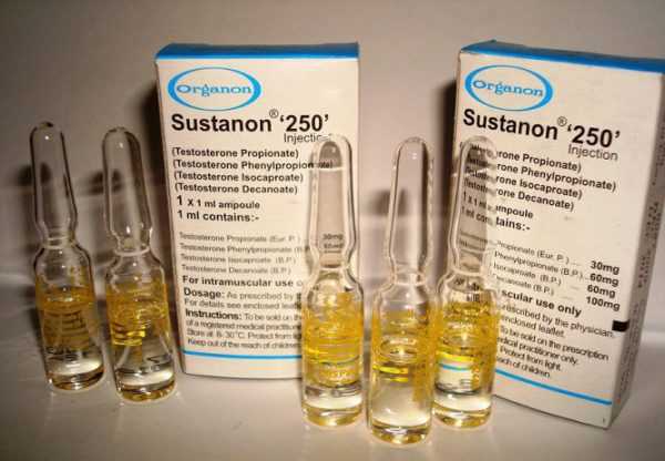 SUSTANON 250® (4-TESTOSTERONES)250MG/ML X 3 AMPOULE ORGANON