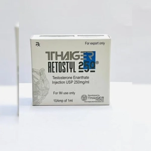 TESTOSTERONE ENANTHATE | RETOSTYL 250MG/ML X 10 X 1ML AMPS | THAIGER PHARMA