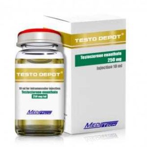 TESTOSTERONE ENANTHATE | TESTO DEPOT 250MG/ML X 10ML VIAL | MEDITECH
