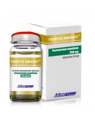 TESTOSTERONE ENANTHATE | TESTO DEPOT 250MG/ML X 10ML VIAL | MEDITECH