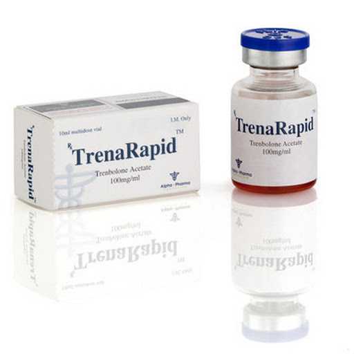 TRENARAPID (TRENBOLONE ACETATE 100MG/ML 10ML VIAL) ALPHA PHARMA GENUINE!